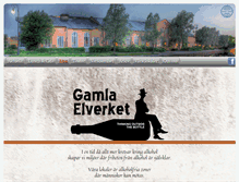 Tablet Screenshot of gamlaelverket.se